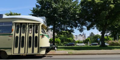 Tourist tram Den Haag