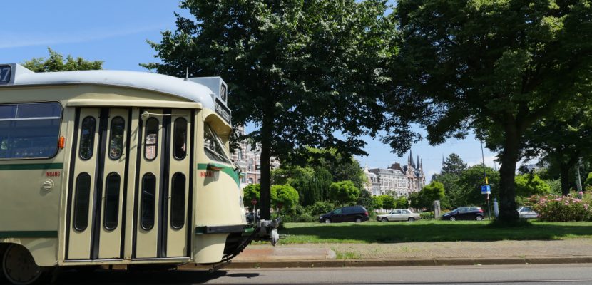 Tourist tram Den Haag
