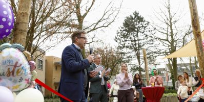 Martijn Verbeek van Florence bedankt aanwezigen voor inzet en bijdragen